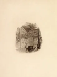 A ponte dos suspiros, Veneza, c.1832